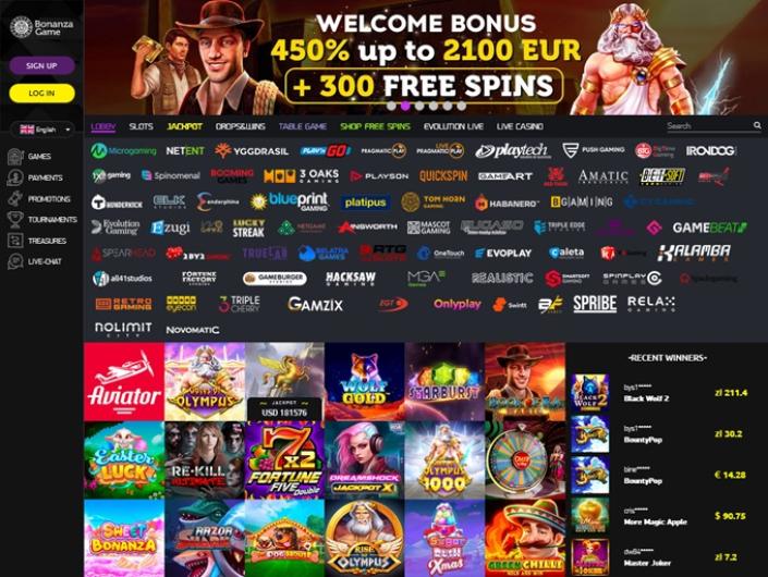 BonanzaGame Casino - Twoje źródło rozrywki online